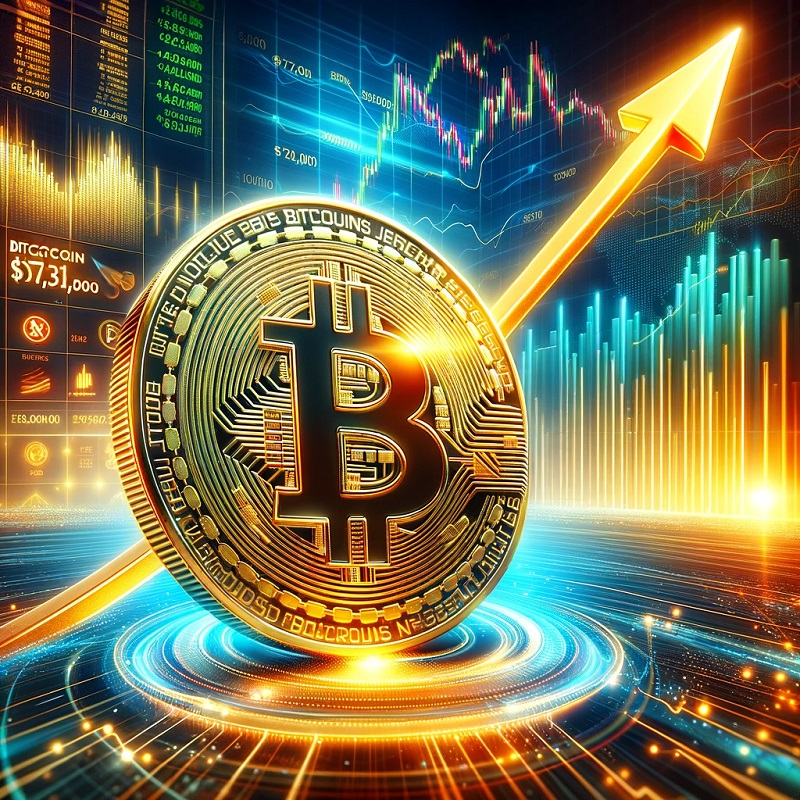Bitcoin price surge