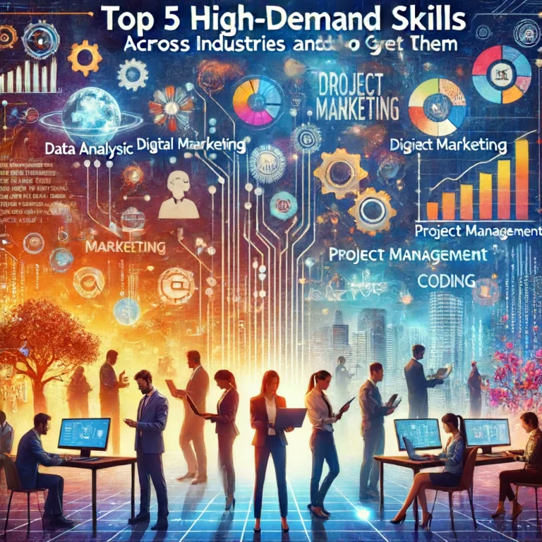 Top 5 High-Demand Skills Across Industries and How to Get Them