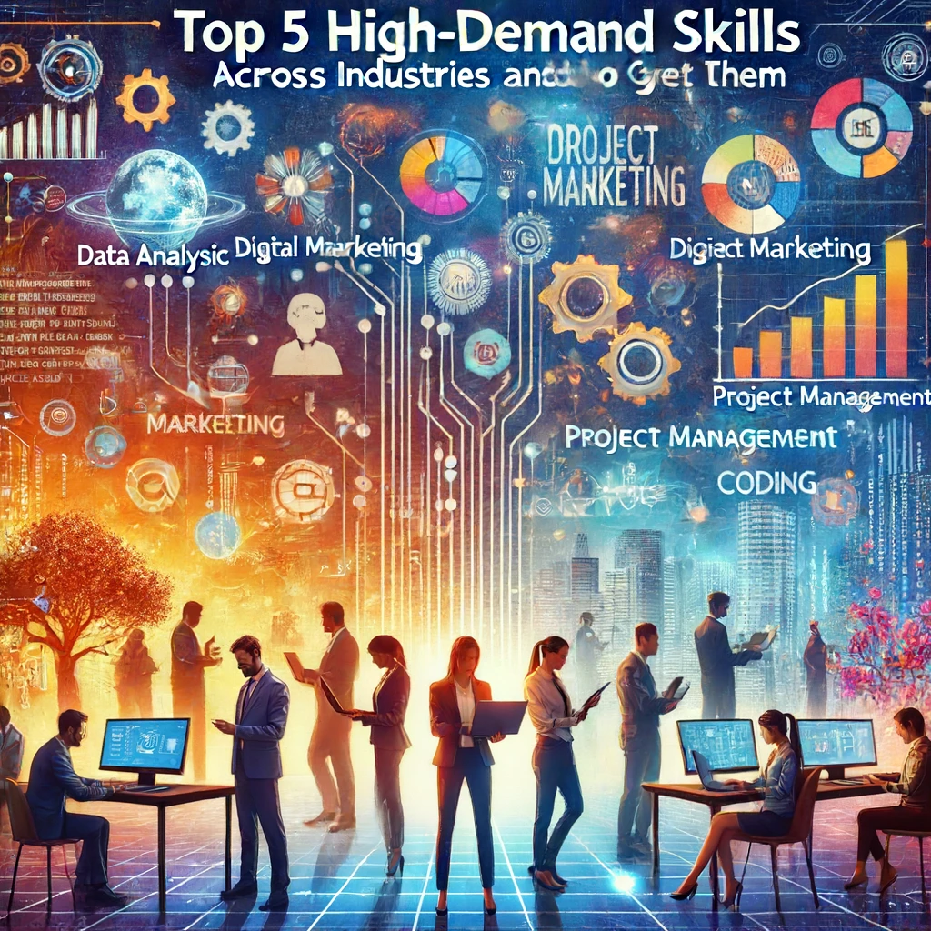  high-demand skills across various industries